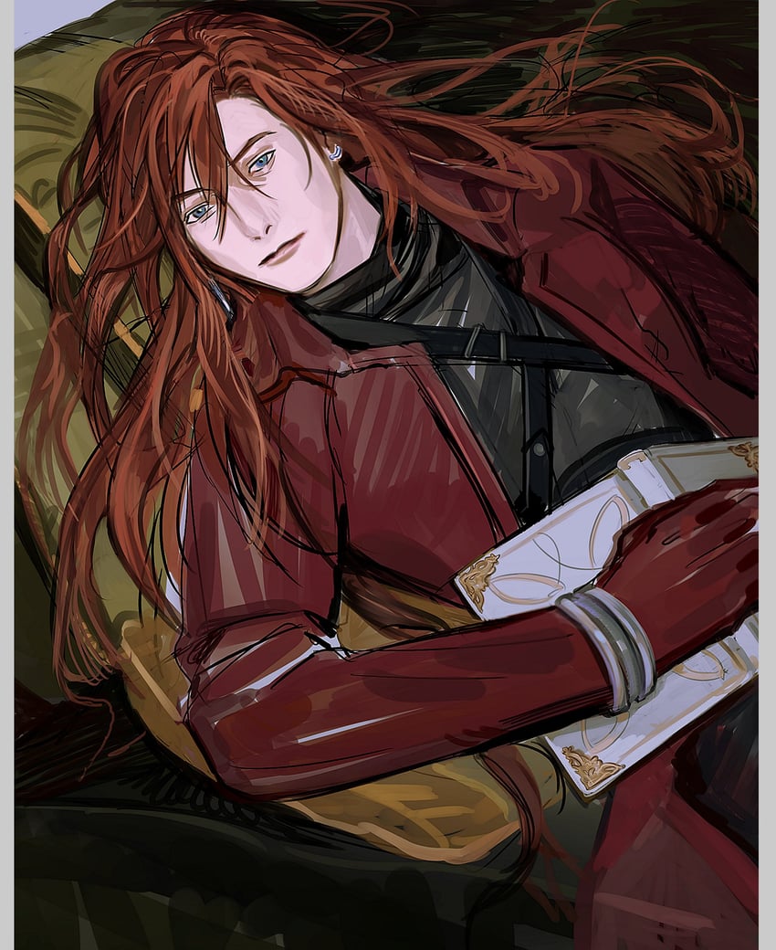 genesis rhapsodos (final fantasy and 2 more) drawn by newb_ff7r