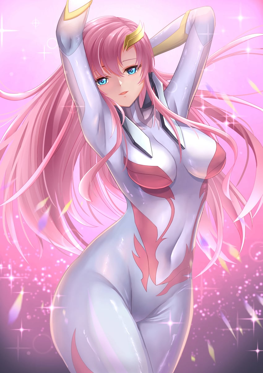 lacus clyne (gundam and 2 more) drawn by troy_(oxaa01ex)