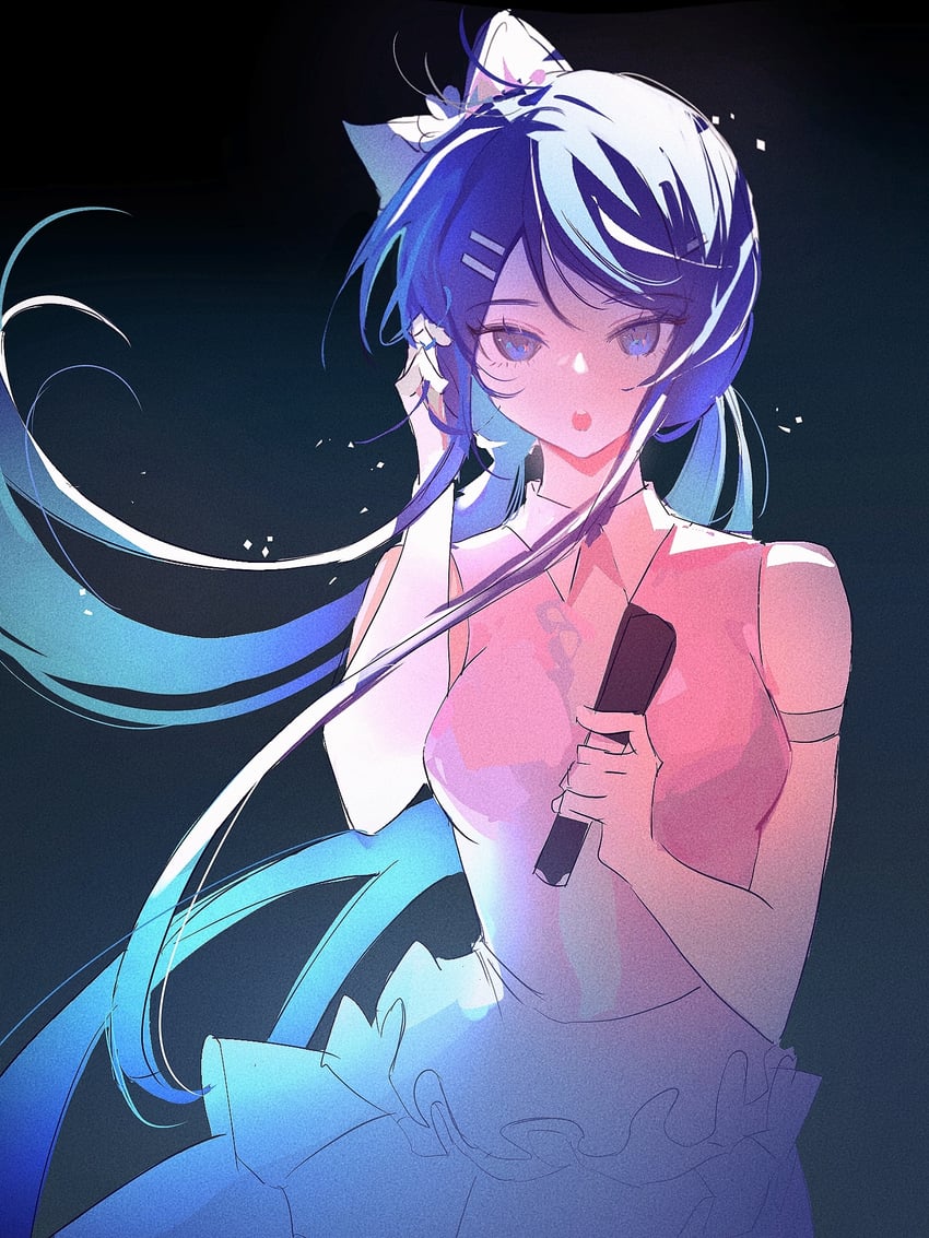 maizono sayaka (danganronpa and 1 more) drawn by huang_du_du