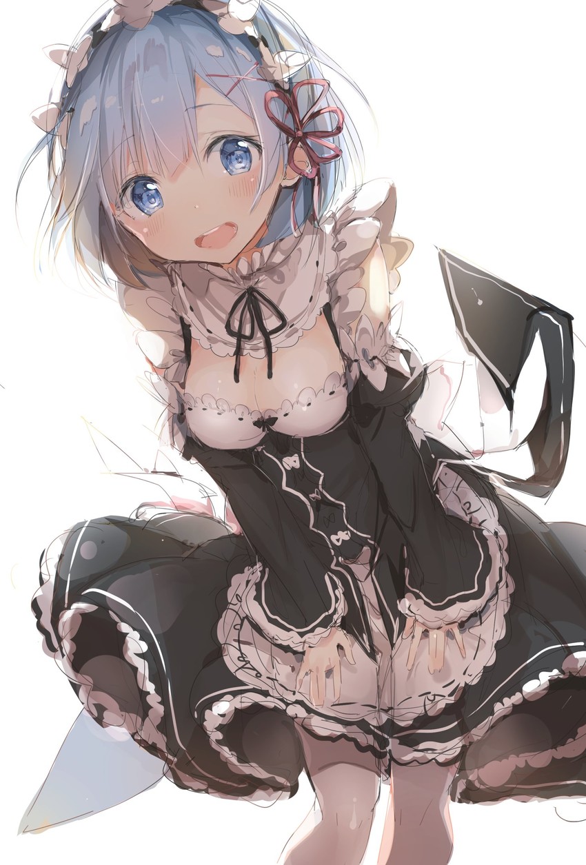 rem (re:zero kara hajimeru isekai seikatsu) drawn by umibouzu_(niito)