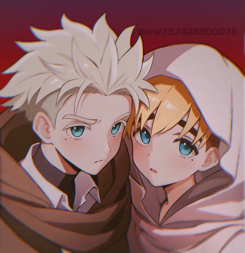 vash the stampede and millions knives (trigun and 1 more) drawn by one737428390075