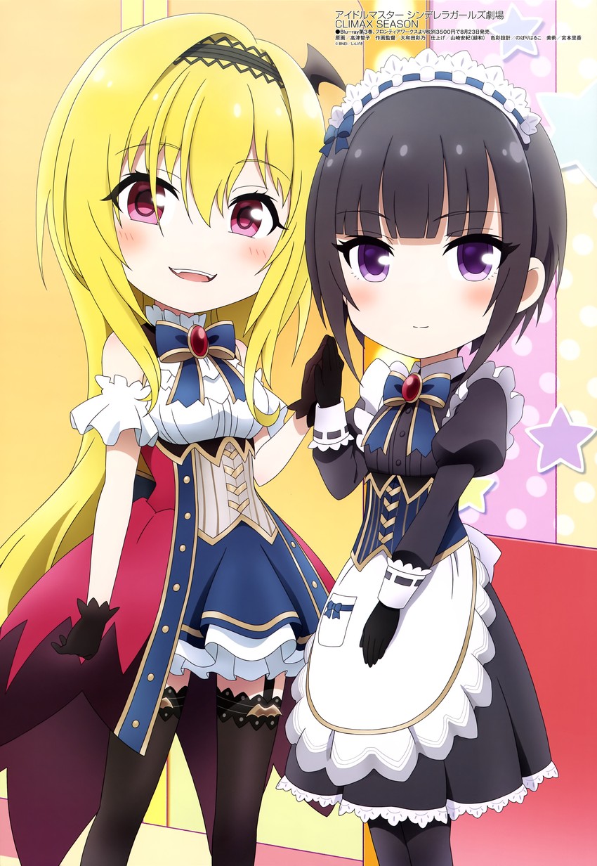 shirayuki chiyo and kurosaki chitose (idolmaster and 3 more) drawn by takatsu_tomoko