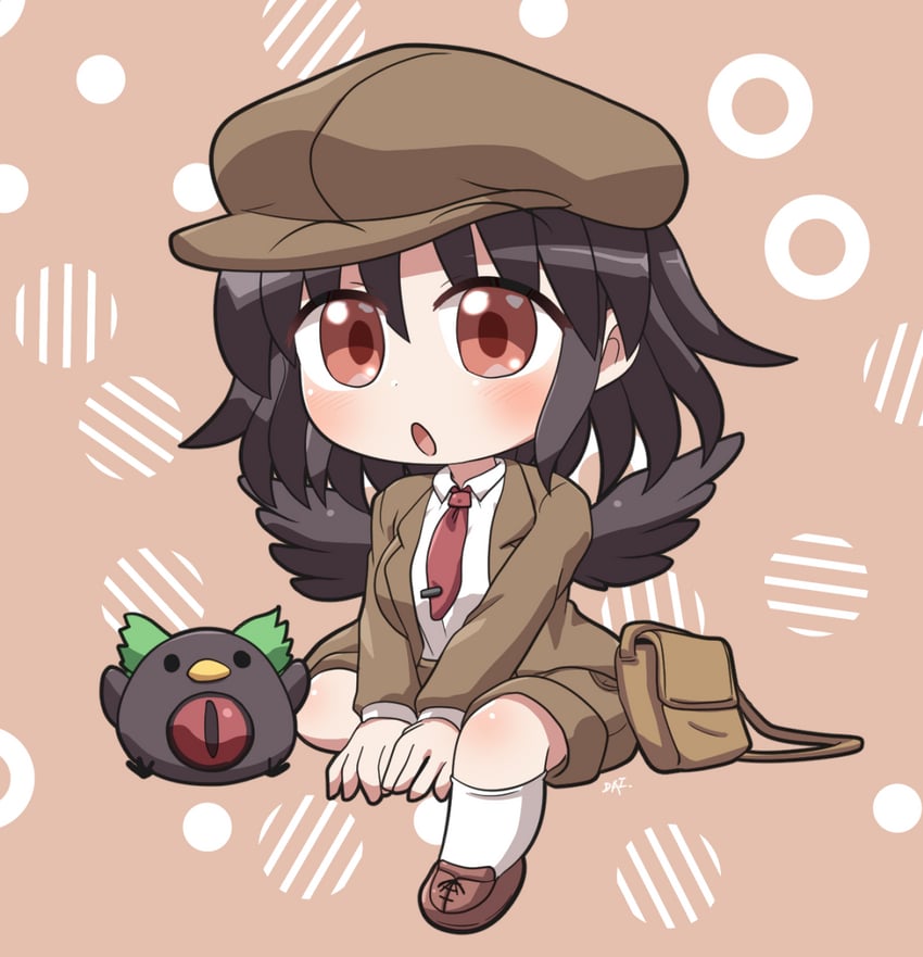 shameimaru aya and reiuji utsuho (touhou) drawn by rokugou_daisuke
