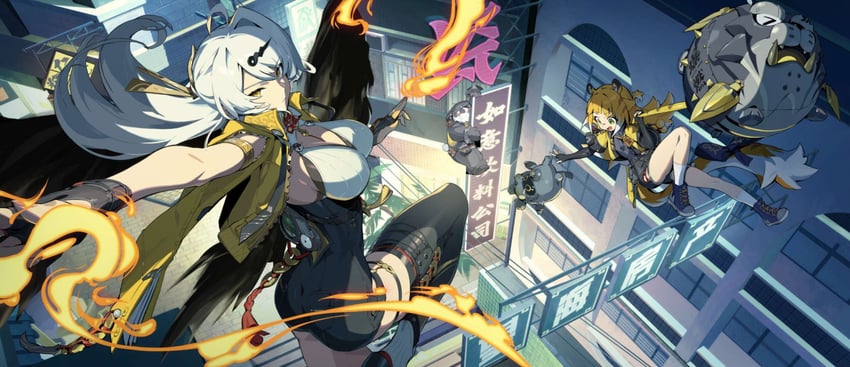 yixuan, ju fufu, pan yinhu, and belion (zenless zone zero)