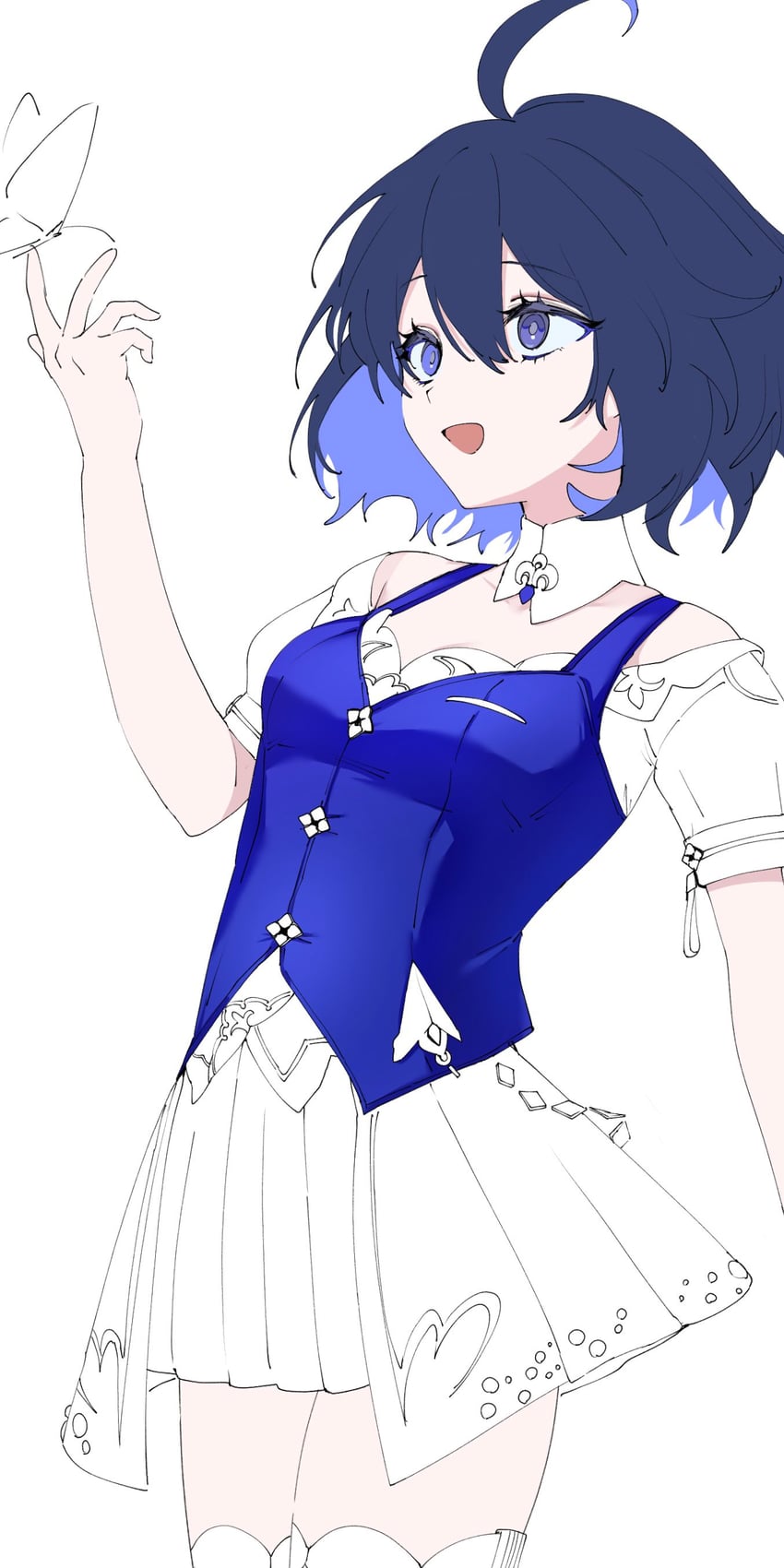 seele vollerei (honkai and 1 more) drawn by c_uino
