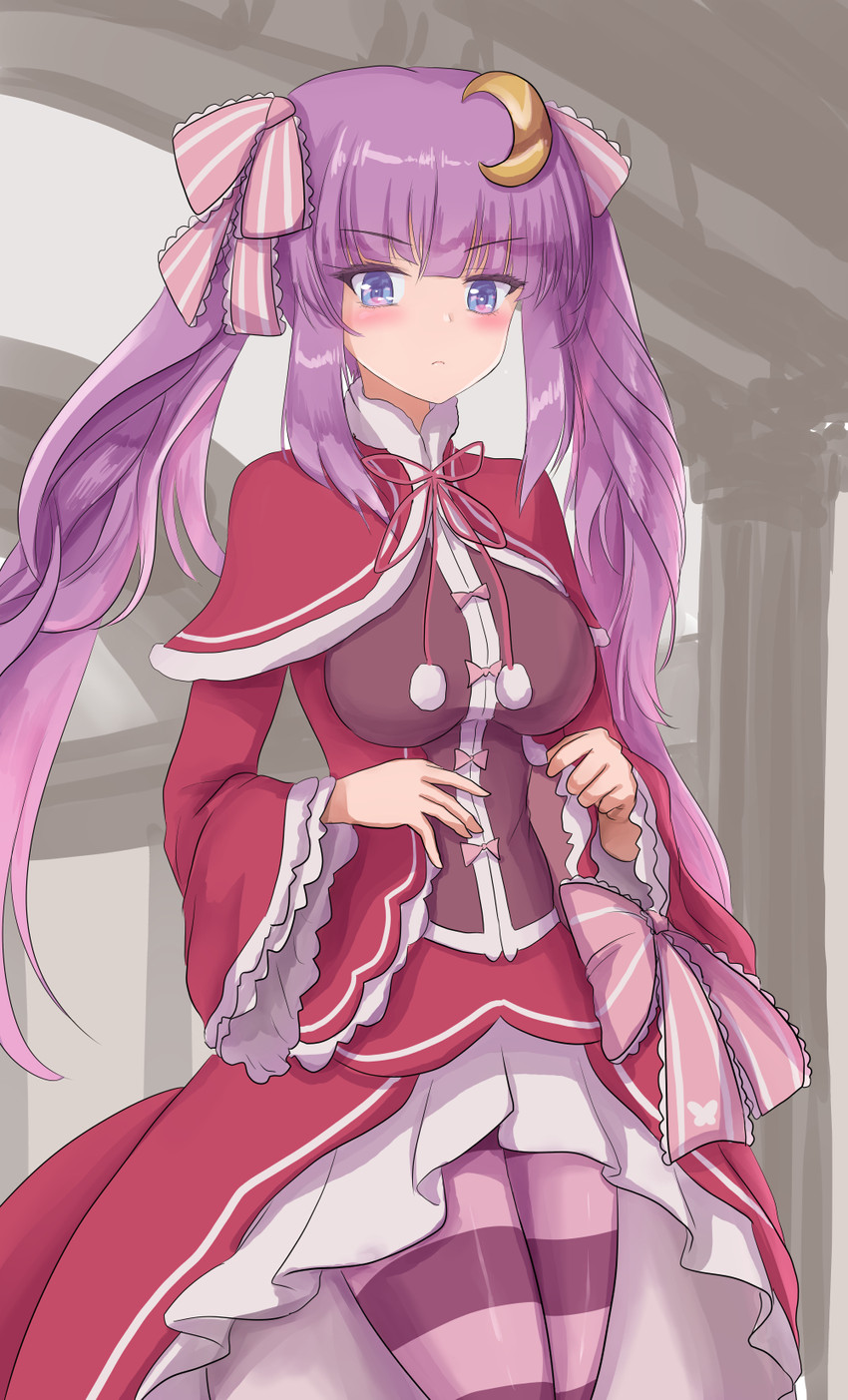 patchouli knowledge and beatrice (touhou and 1 more) drawn by namiki_(remiter00)