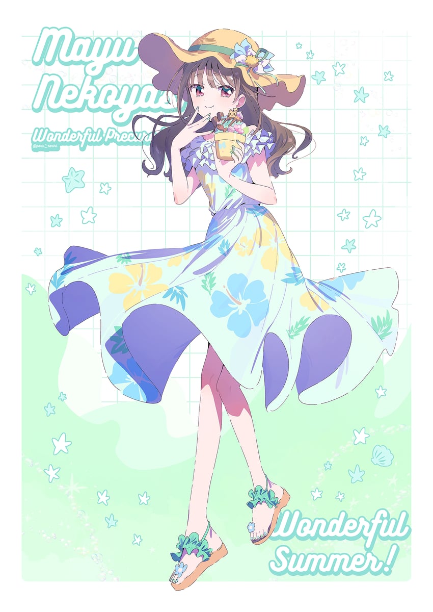nekoyashiki mayu (precure and 1 more) drawn by serizawa_serizane