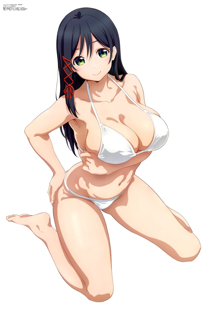 amagami yae (megami magazine and 1 more) drawn by usui_atsushi