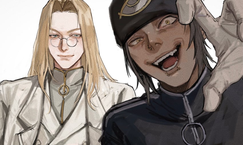 luke valentine and jan valentine (hellsing) drawn by hana0112yama_k