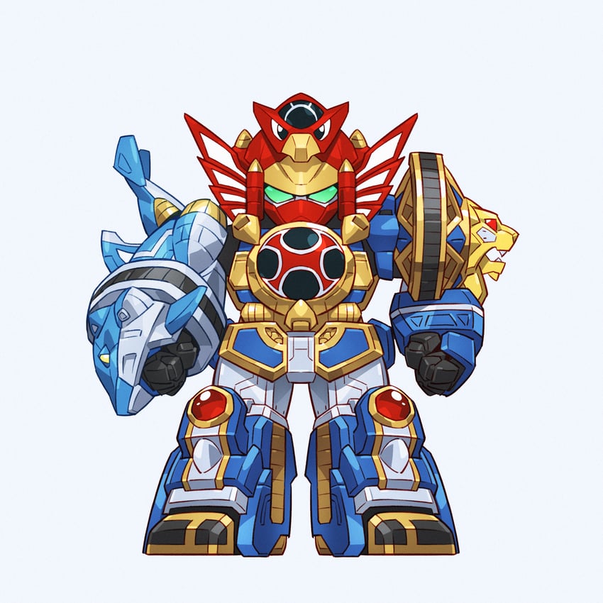 senpuujin (super sentai and 1 more) drawn by onion_maru