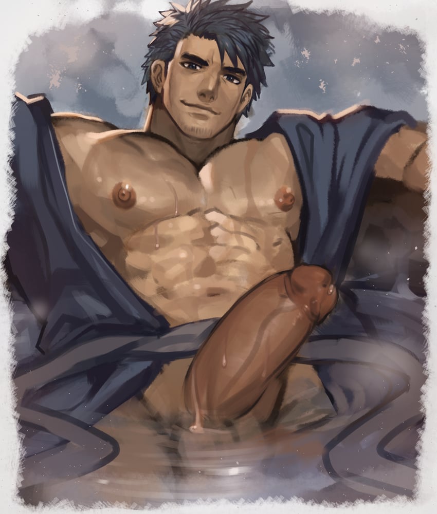 bercouli (sword art online and 2 more) drawn by arkapami