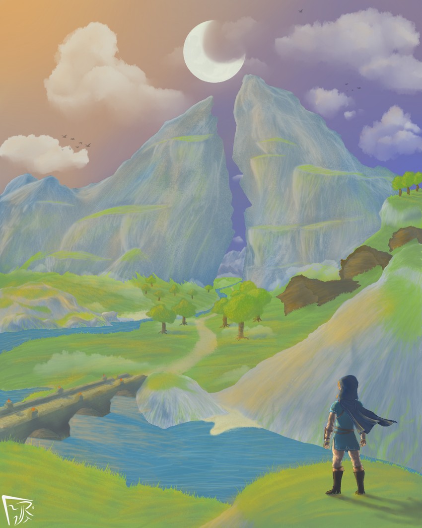 link (the legend of zelda and 1 more) drawn by richart