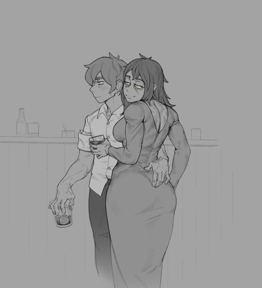 andrew graves and renee graves (the coffin of andy and leyley) drawn by eddrawsstuff