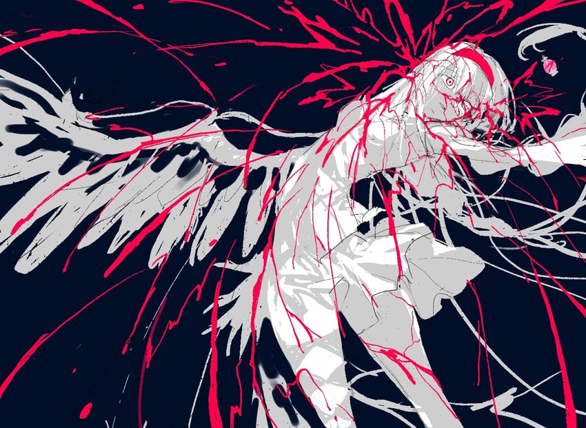 akemi homura and akuma homura (mahou shoujo madoka magica and 1 more) drawn by hetangsuanhuituoshui