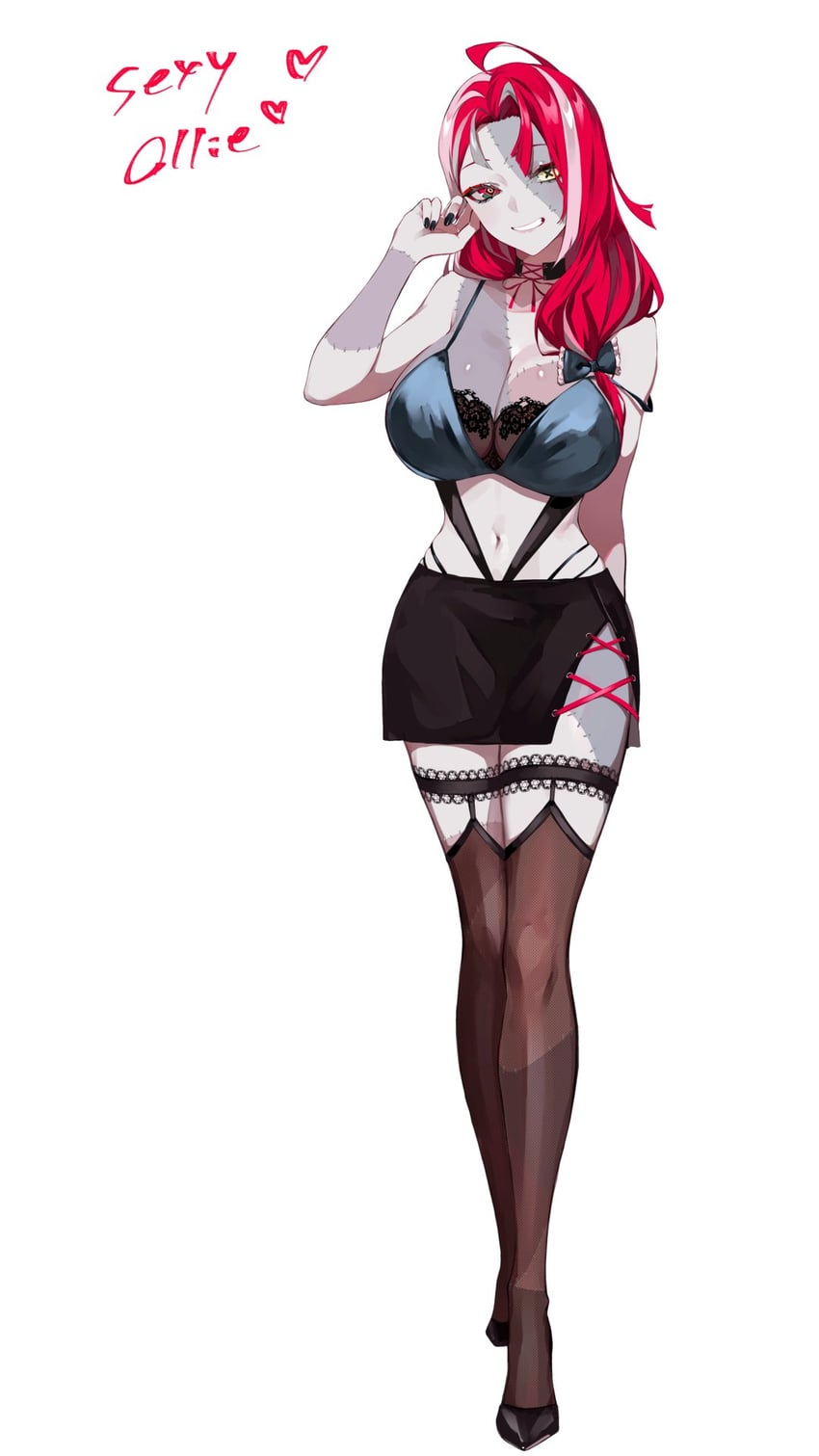 kureiji ollie and sallie (hololive and 1 more) drawn by lam_(ramdayo)