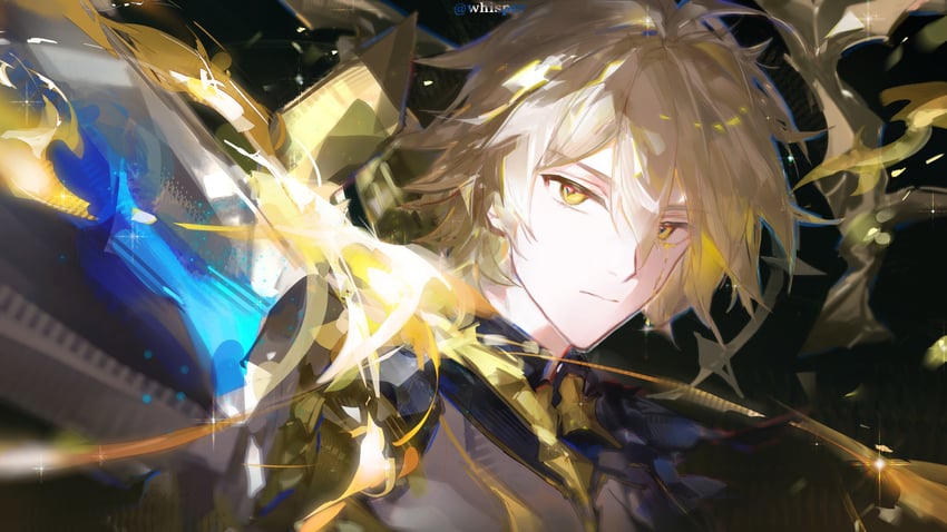 phainon (honkai and 1 more) drawn by whisper_(suisuibingtang)