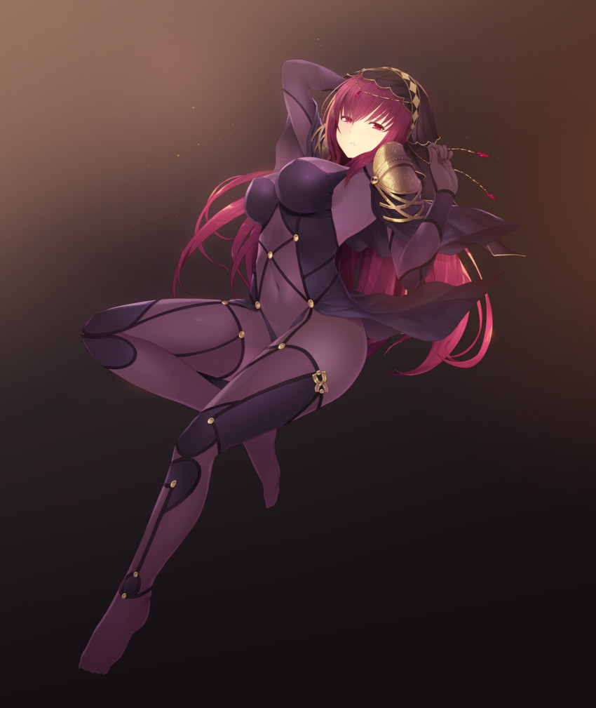 scathach (fate and 1 more) drawn by cait_aron