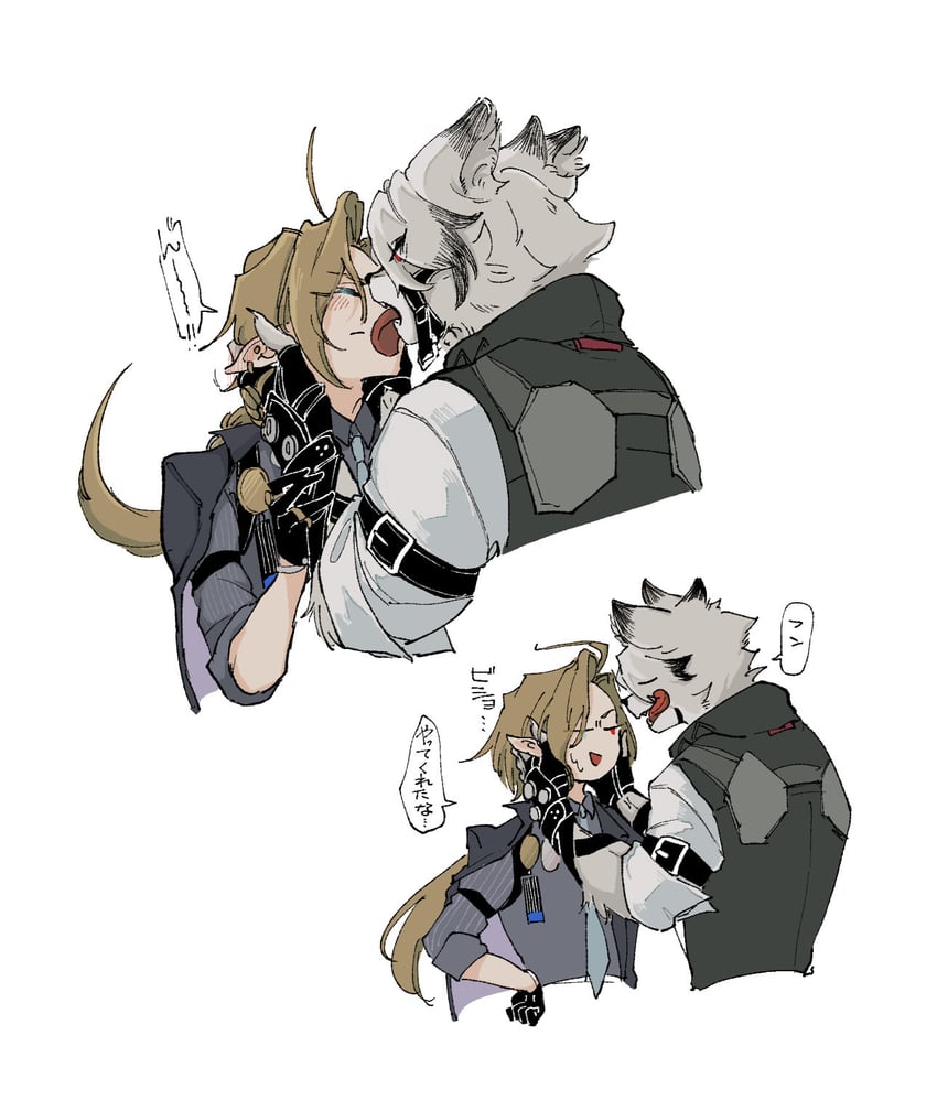 von lycaon and hugo vlad (zenless zone zero) drawn by onozzz888