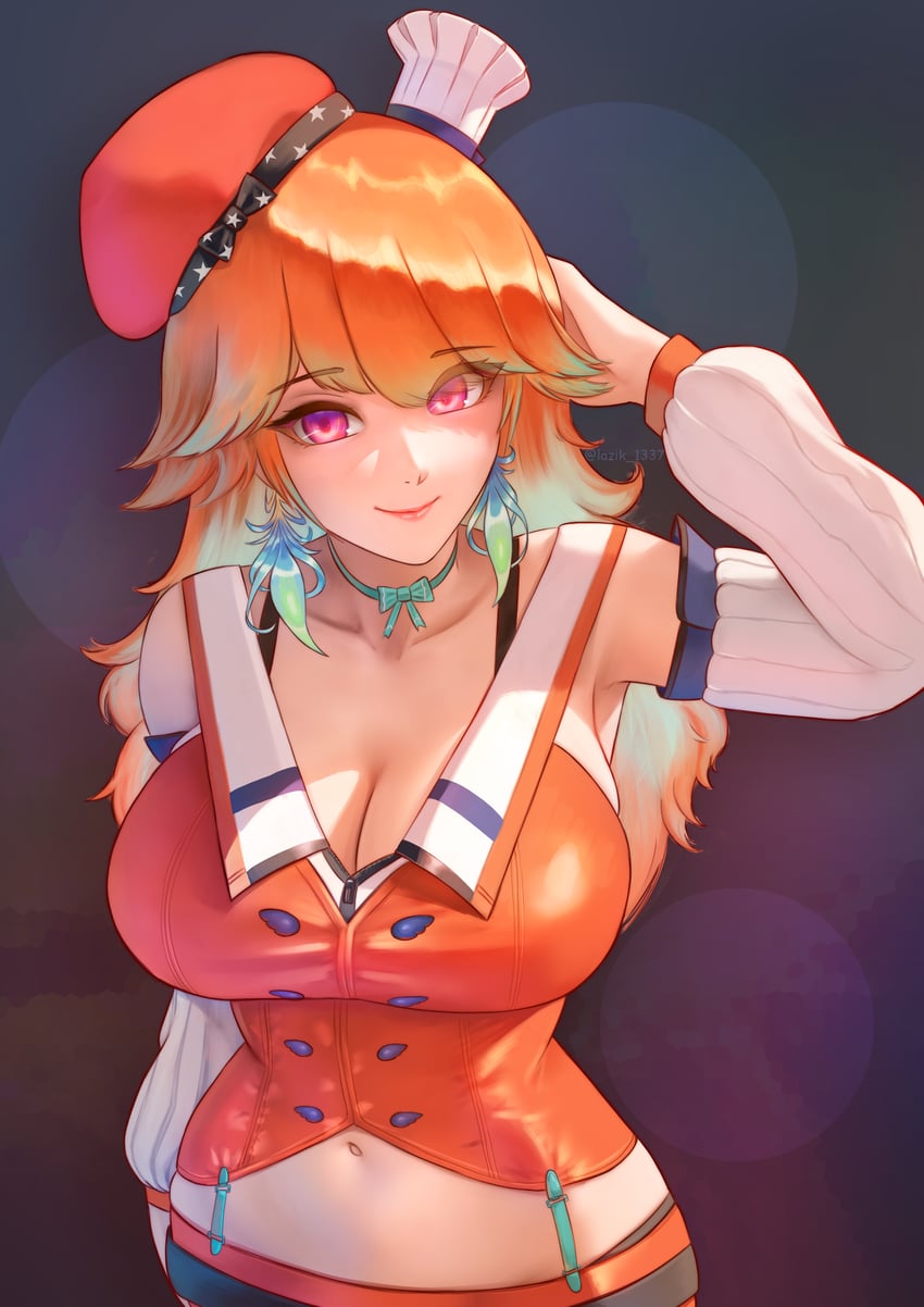 takanashi kiara (hololive and 1 more) drawn by lazik_1337