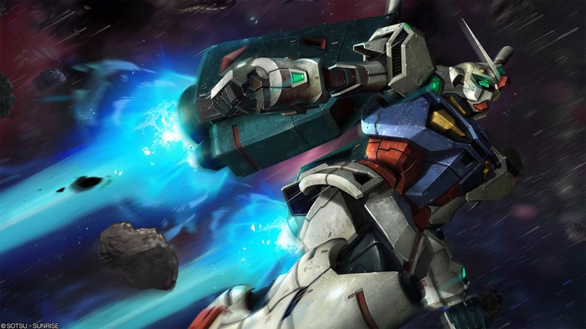 engage gundam (gundam and 3 more) drawn by tenjin_hidetaka