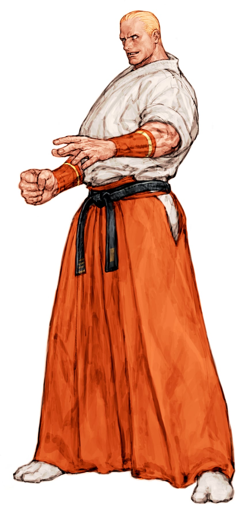 geese howard (the king of fighters and 2 more) drawn by nishimura_kinu