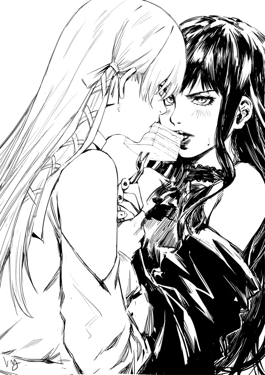 ryne waters and gaia (final fantasy and 1 more) drawn by club3