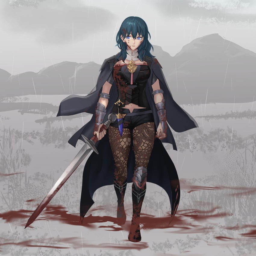 female byleth (fire emblem and 1 more) drawn by aizumi240326