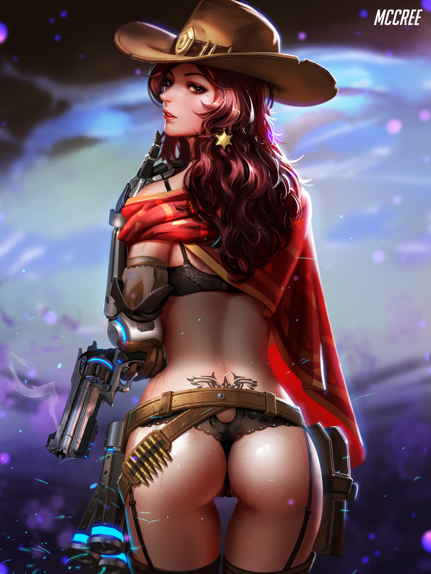 cassidy (overwatch and 1 more) drawn by liang_xing