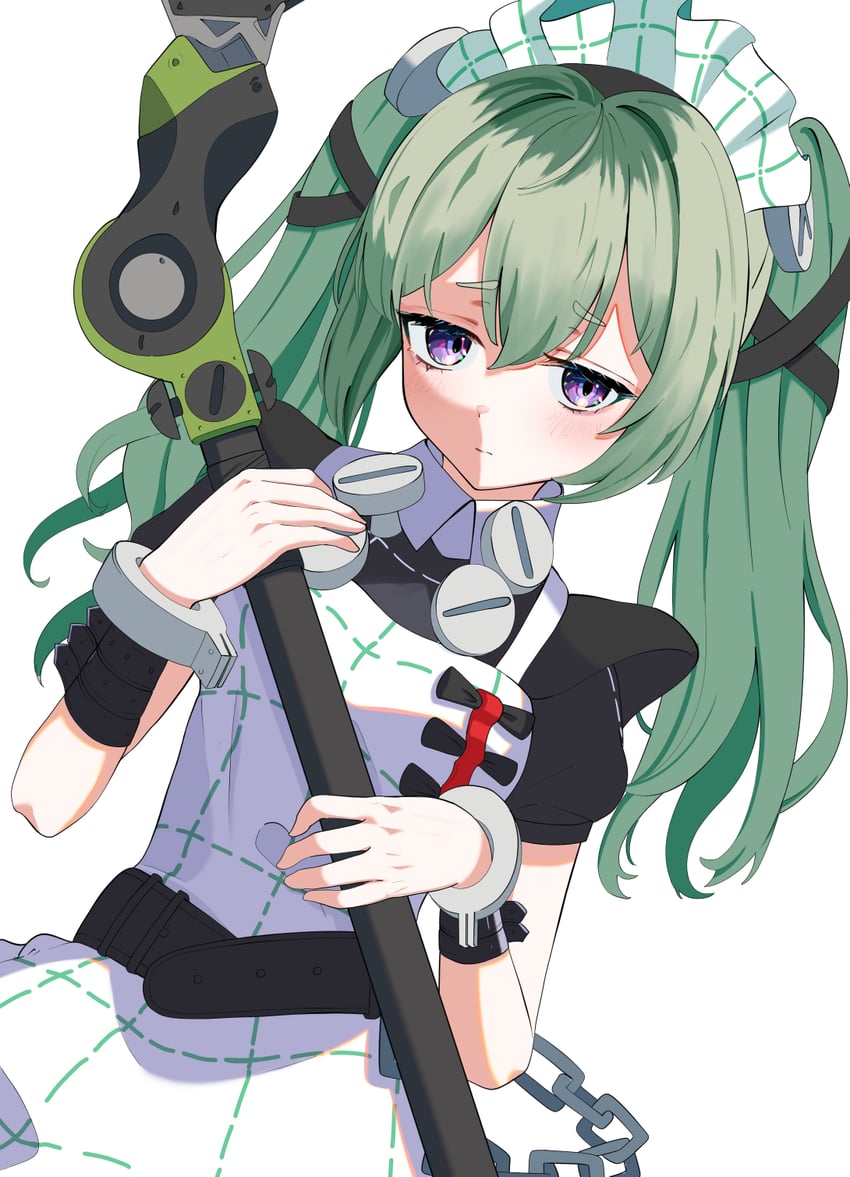 corin wickes (zenless zone zero) drawn by garaudon