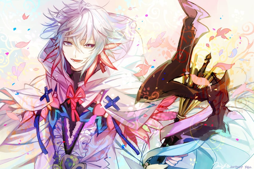 merlin (fate and 1 more) drawn by matsunaka_hiro