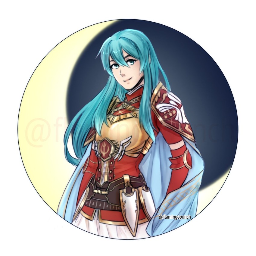 eirika (fire emblem and 2 more) drawn by flamingo_(eme324)
