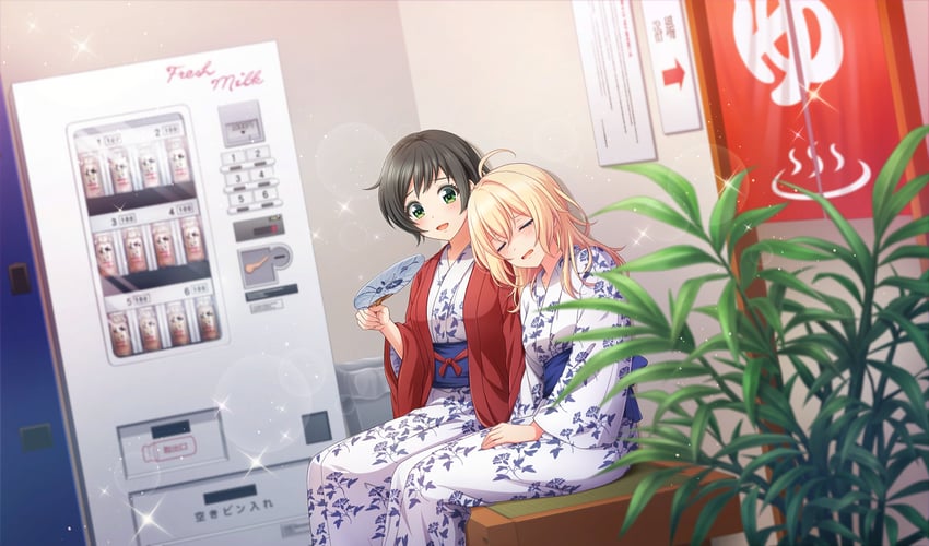 kawakita tomoe and takanashi yuzu (cinderella series and 1 more)