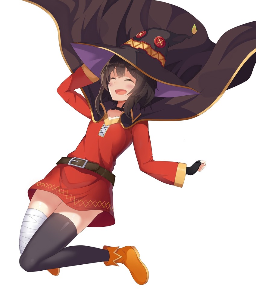 megumin (kono subarashii sekai ni shukufuku wo!) drawn by cero_(last2stage)