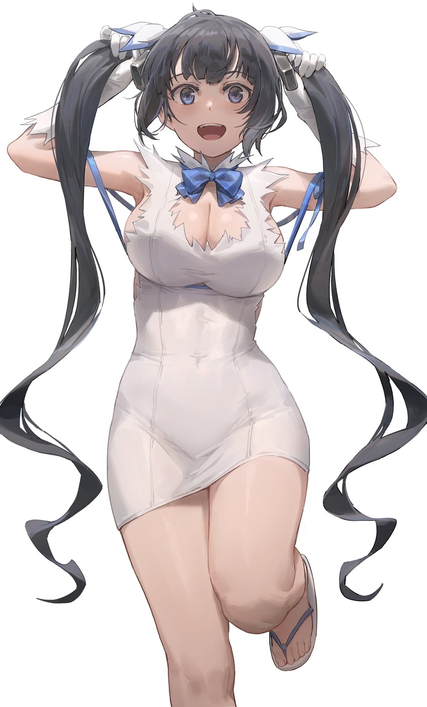 hestia (dungeon ni deai wo motomeru no wa machigatteiru darou ka) drawn by free_style_(yohan1754)