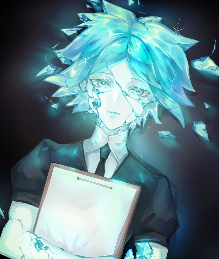 phosphophyllite (houseki no kuni) drawn by b.s_(fwpt2745)
