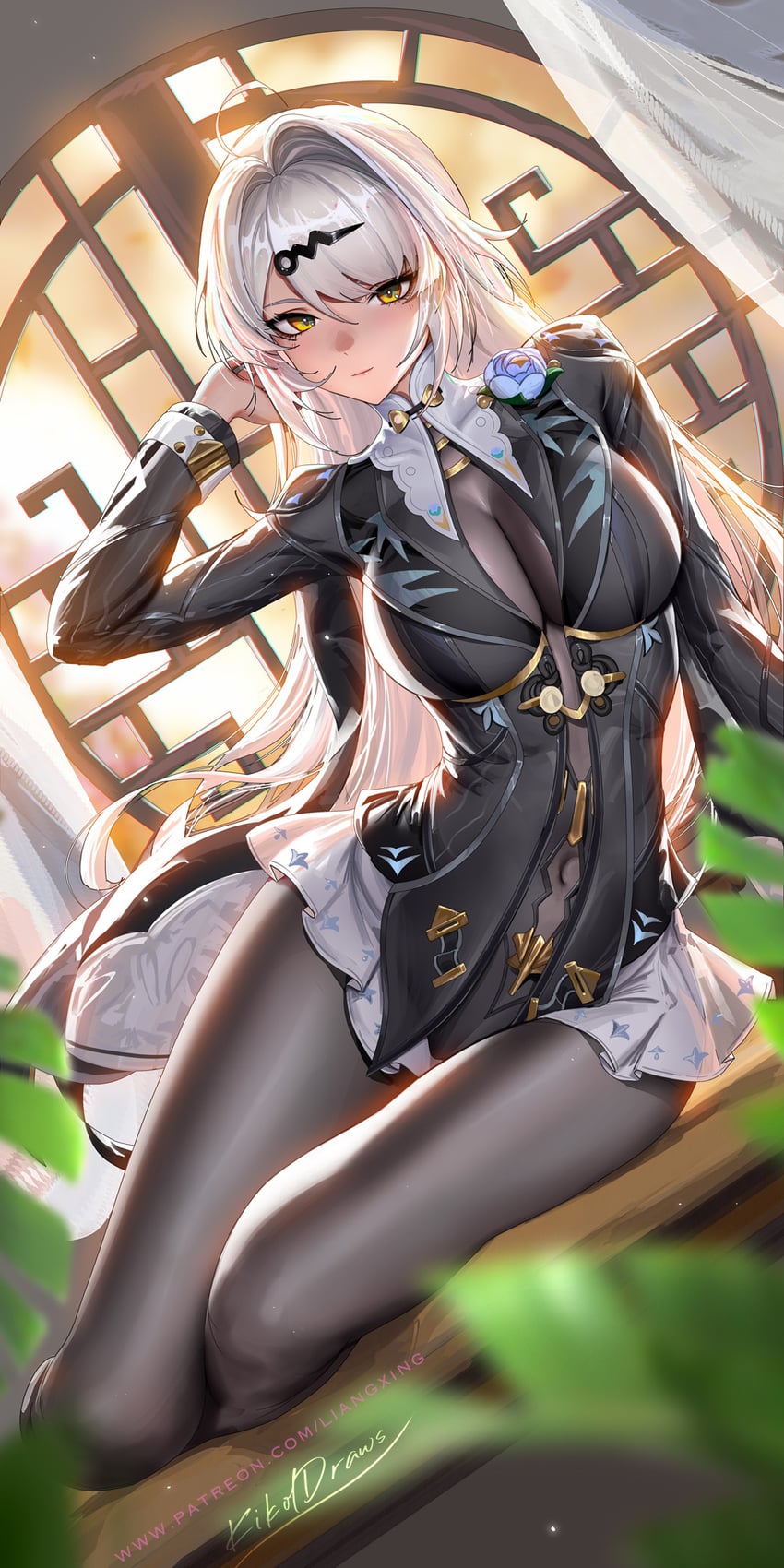 yixuan (zenless zone zero) drawn by liang_xing