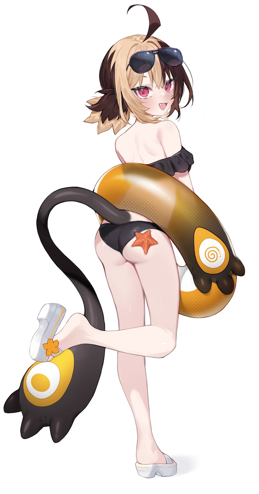 gigi murin (hololive and 1 more) drawn by hoshi_usagi