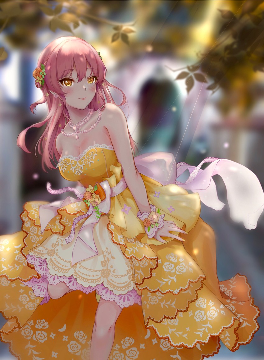 jougasaki mika (idolmaster and 2 more) drawn by risu_mikap