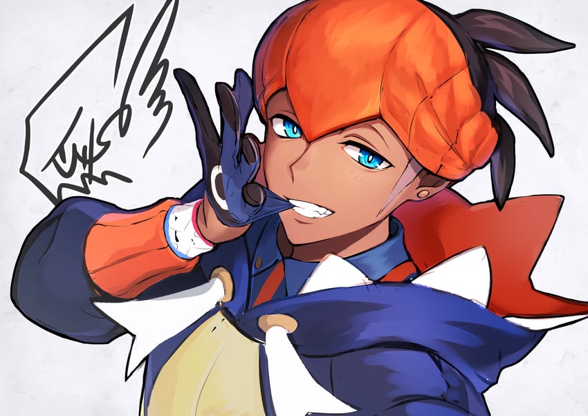 raihan (pokemon and 1 more) drawn by gen_(gen_m_gen)