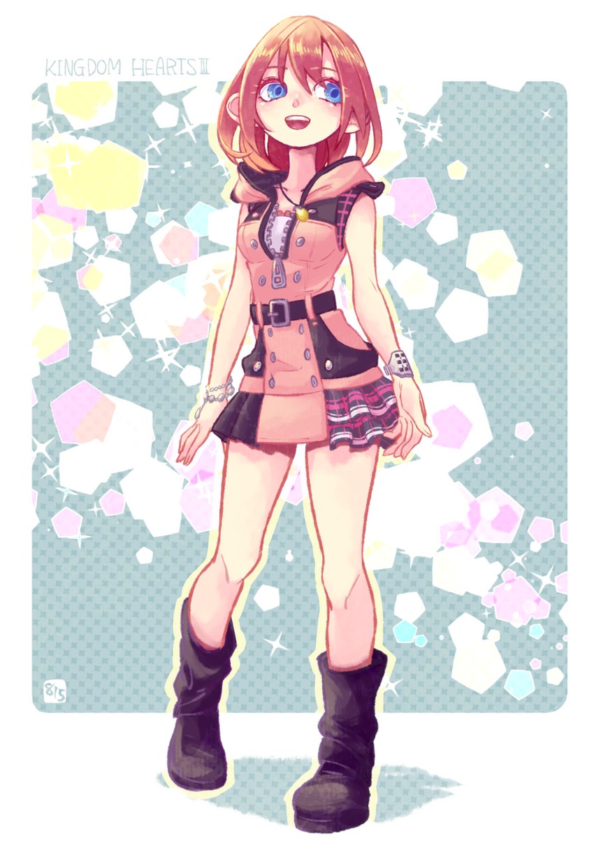 kairi (kingdom hearts and 1 more) drawn by haiko_(h815o)