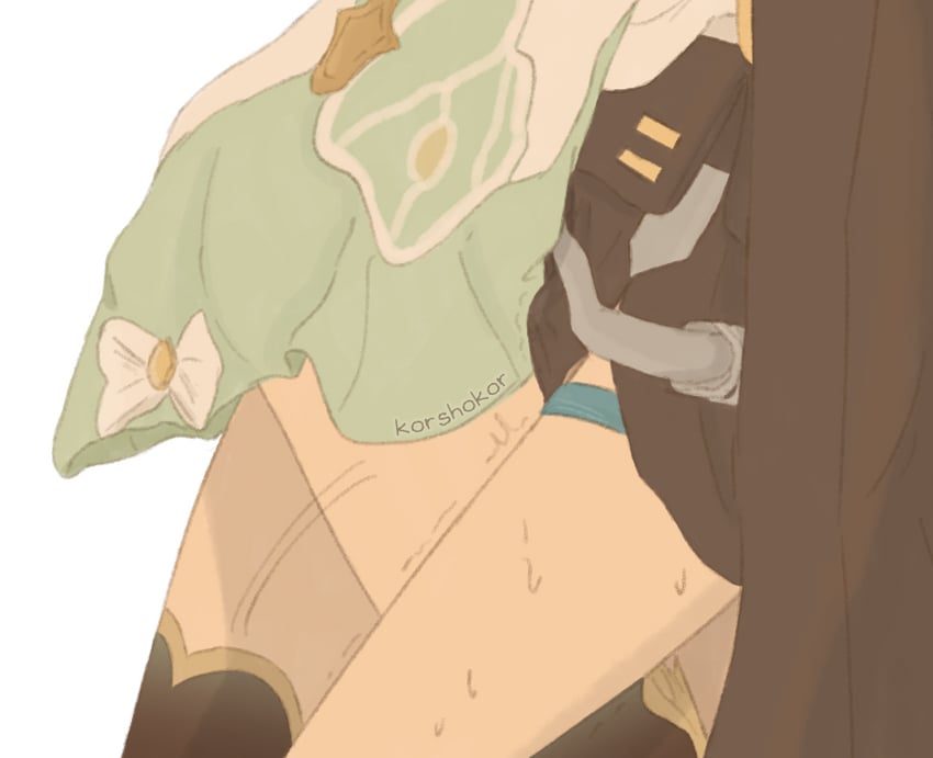 trailblazer, firefly, and stelle (honkai and 1 more) drawn by korshokor