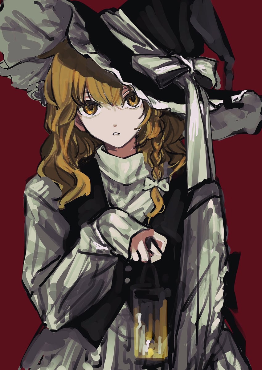 kirisame marisa (touhou) drawn by gotagotay