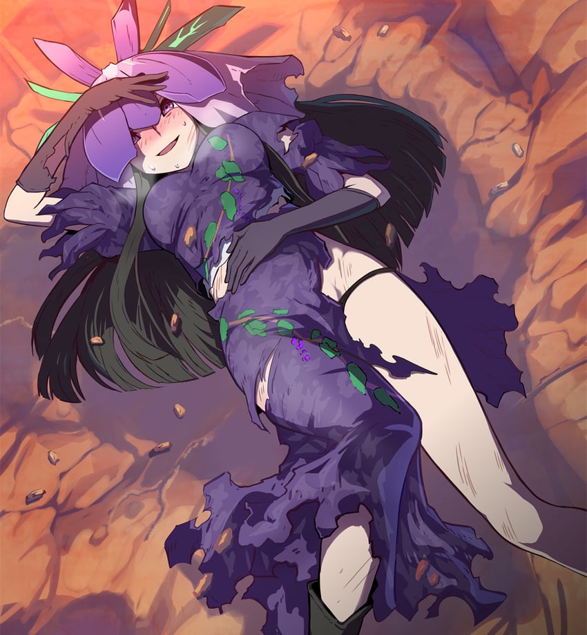 yomotsu hisami (touhou and 1 more) drawn by syope