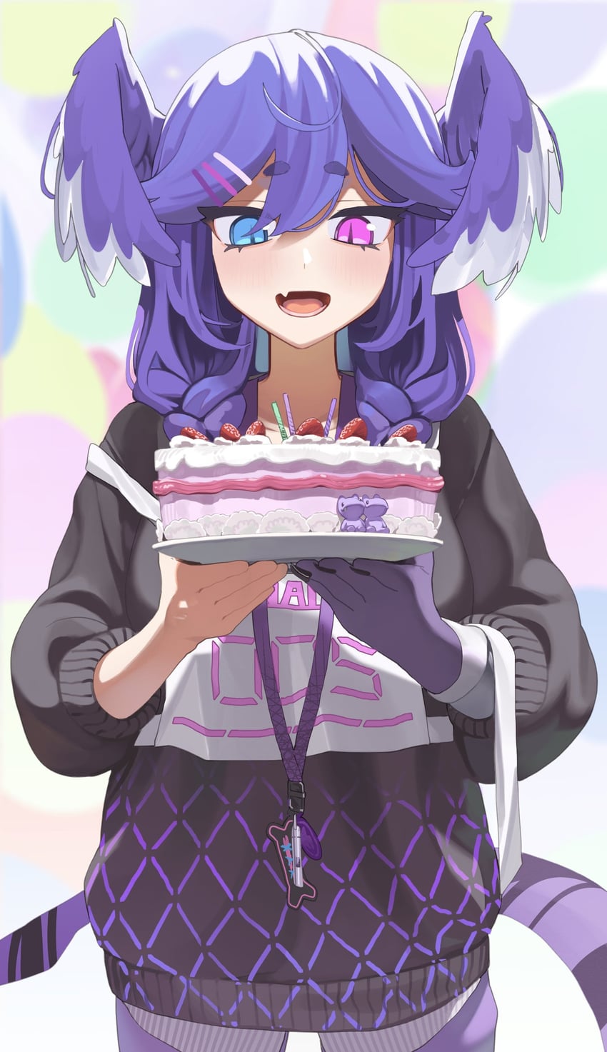 selen tatsuki (nijisanji and 1 more) drawn by hechium