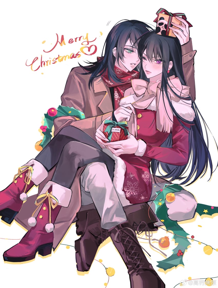 shiina taki and yahata umiri (bang dream! and 1 more) drawn by m_omoo