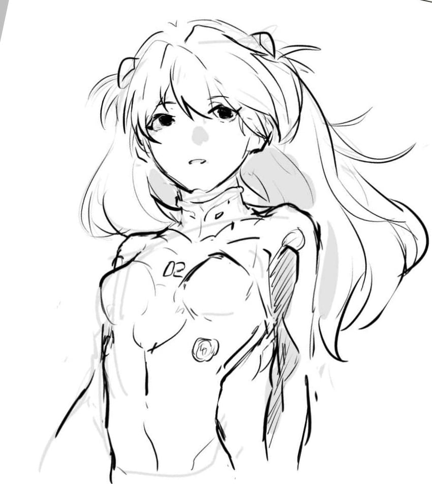 souryuu asuka langley (neon genesis evangelion) drawn by mongdang_53353