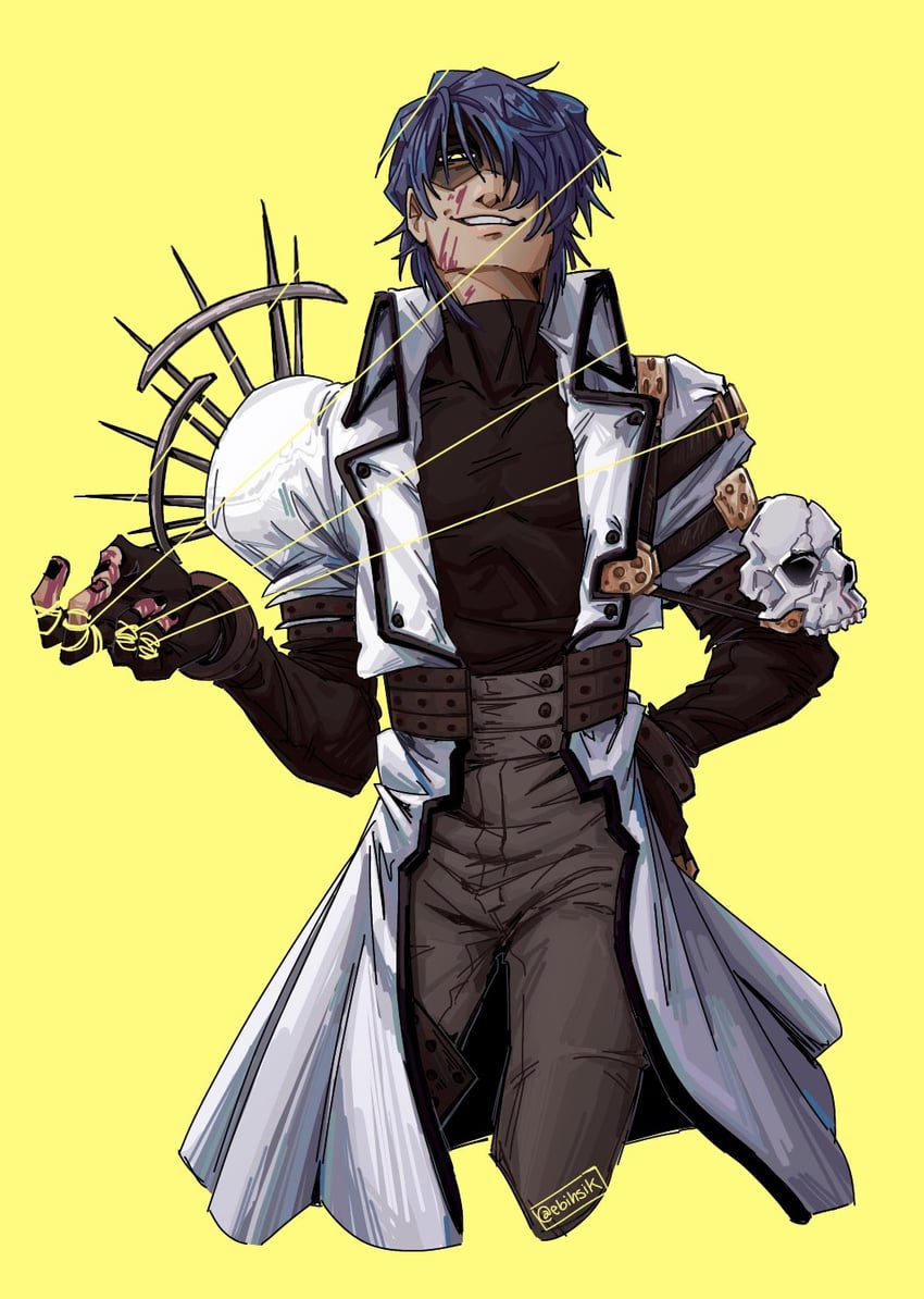 legato bluesummers (trigun and 1 more) drawn by ebihsik