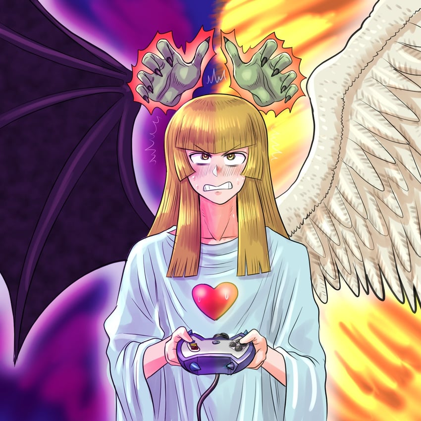 change of heart, brain control, and enemy controller (yu-gi-oh!) drawn by go_madare