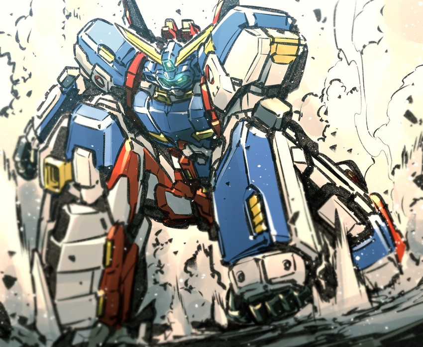 srx (super robot wars and 1 more) drawn by kato_takuji