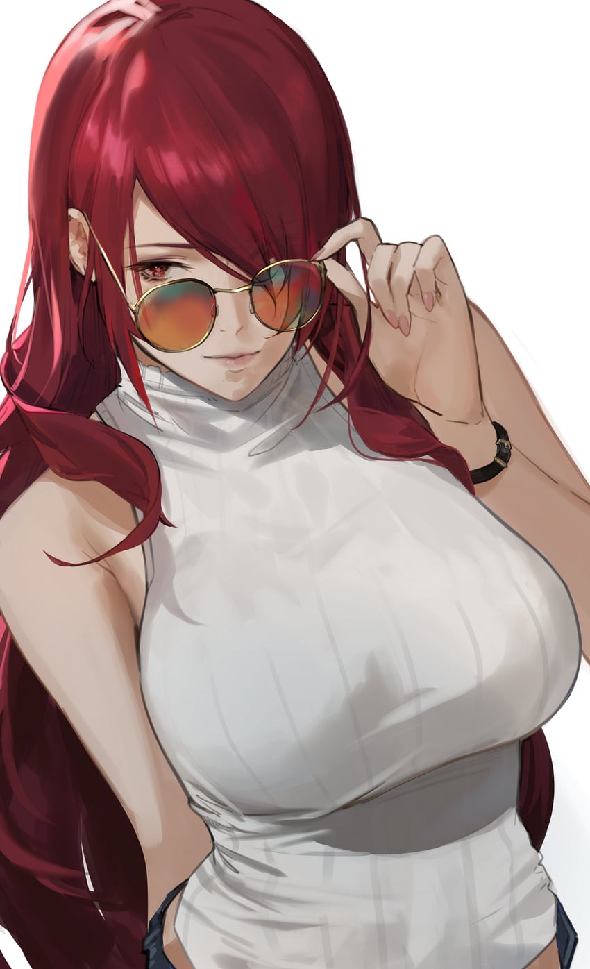 kirijou mitsuru (persona and 1 more) drawn by j@ck